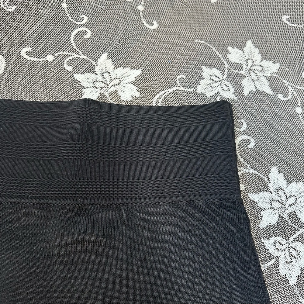 Jean Paul Gaultier 90’s Black High Waisted Bandage Mini Skirt Sz Small - Picture 7 of 16